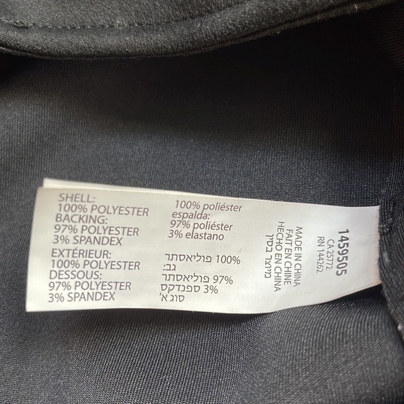 Dex Kids faux suede black moto jacket - Picture 6 of 6